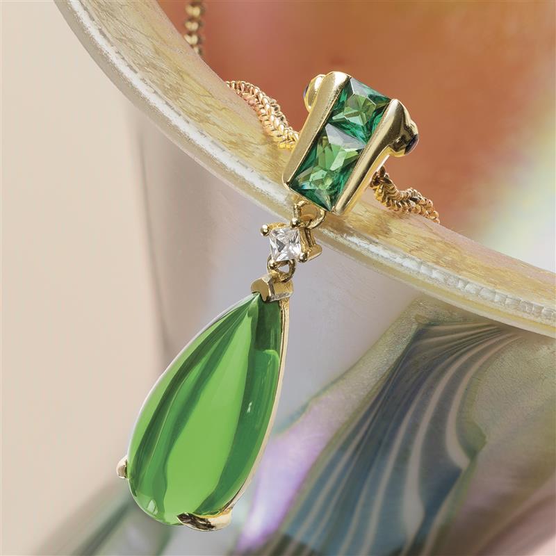 Helenite Tears Pendant